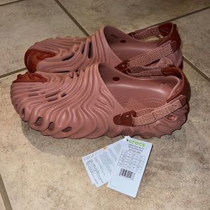 Salehe Bembury Crocs. Pale Blush